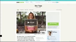 Bar Refaeli, a l’anunci en què reclama un voluntari per gravar un vídeo porno.