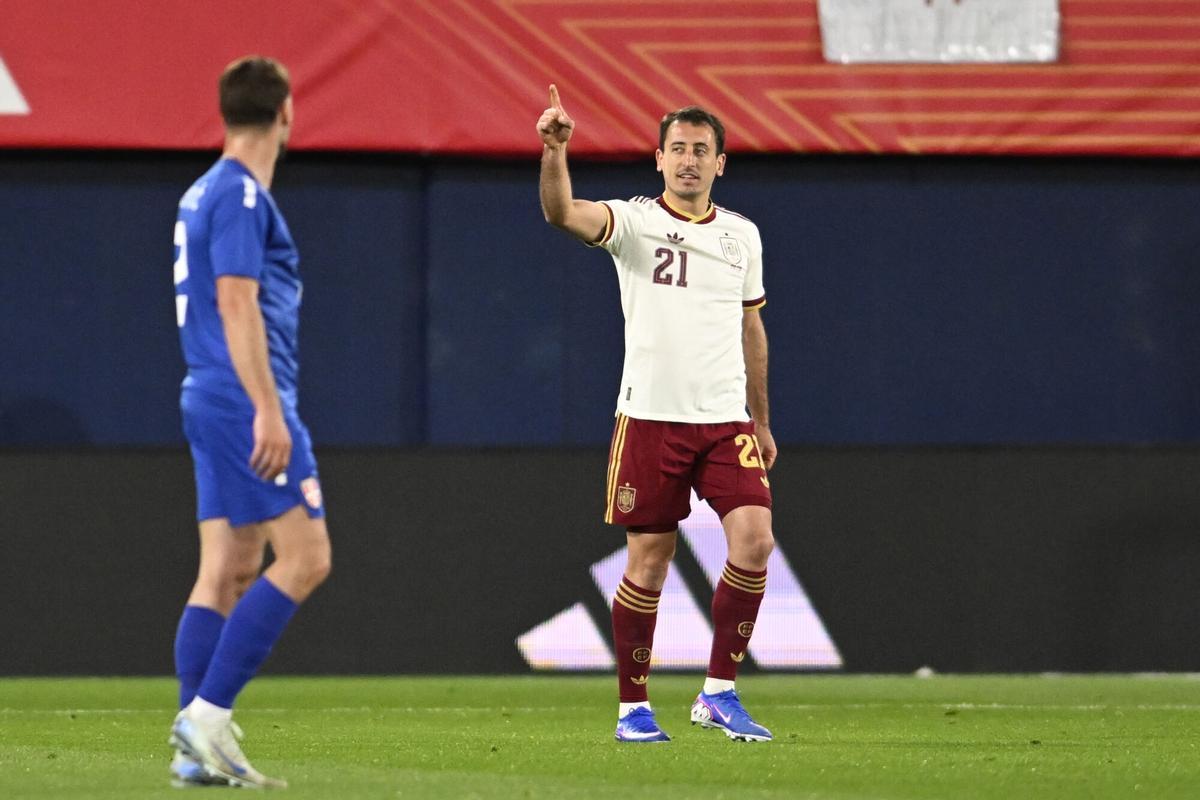 Amistoso: España - Serbia, en imágenes.