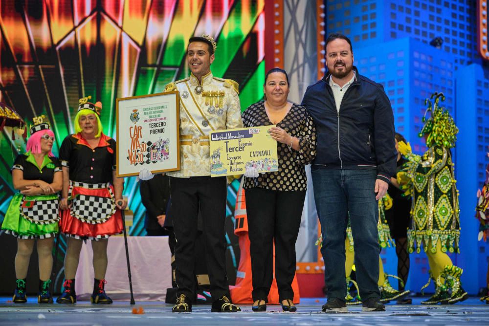 Fotos de los ganadores y de todos los participantes en el Concurso de Disfraces del Carnaval de Santa Cruz de Tenerife.  | 16/02/2020 | Fotógrafo: Andrés Gutiérrez Taberne