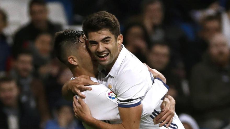 Enzo Zidane, en su etapa en el Real Madrid.