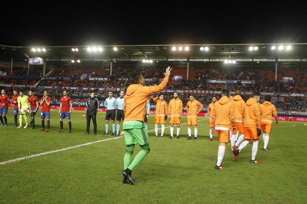 Las imágenes del Osasuna - Valencia