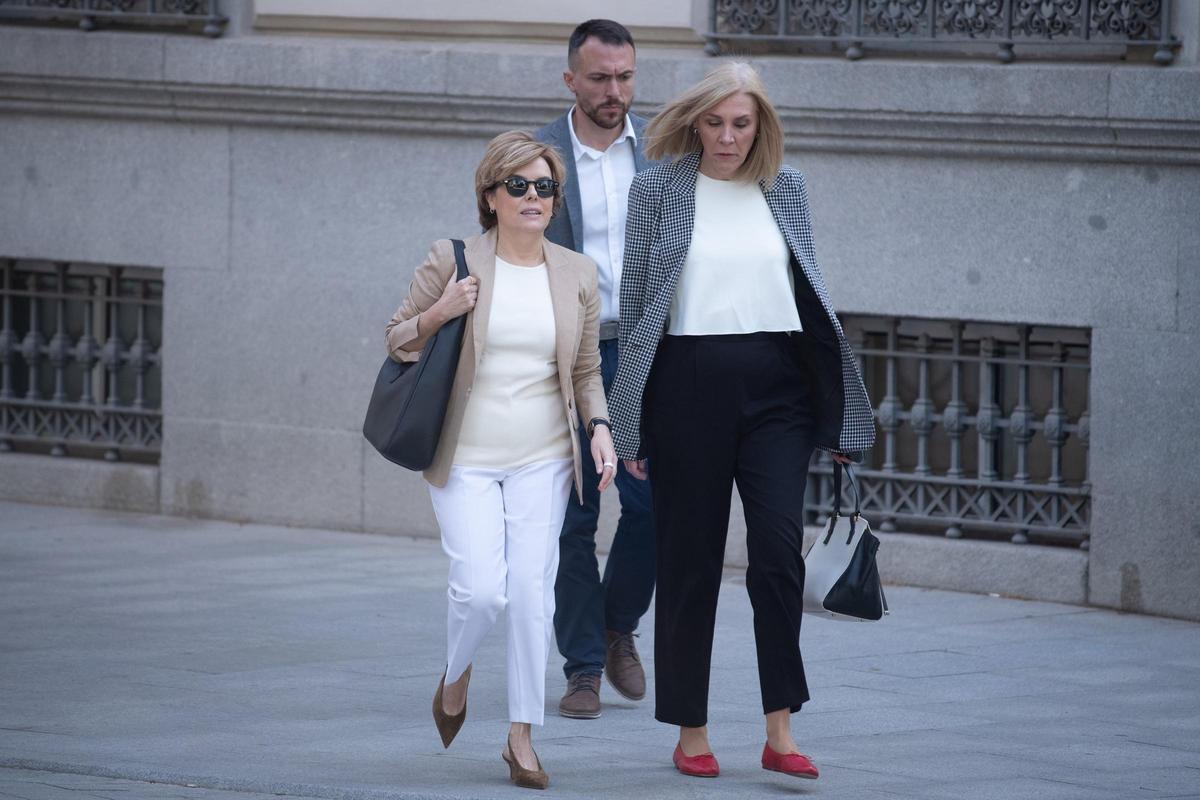 La exvicepresidenta del Gobierno Soraya Sáenz de Santamaría.