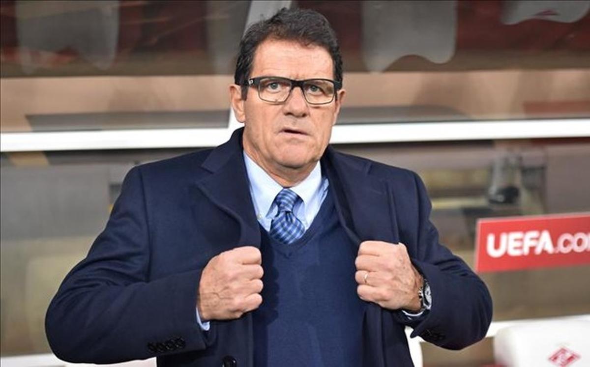 Un gran sector de la afición rusa quiere perder de vista a Capello