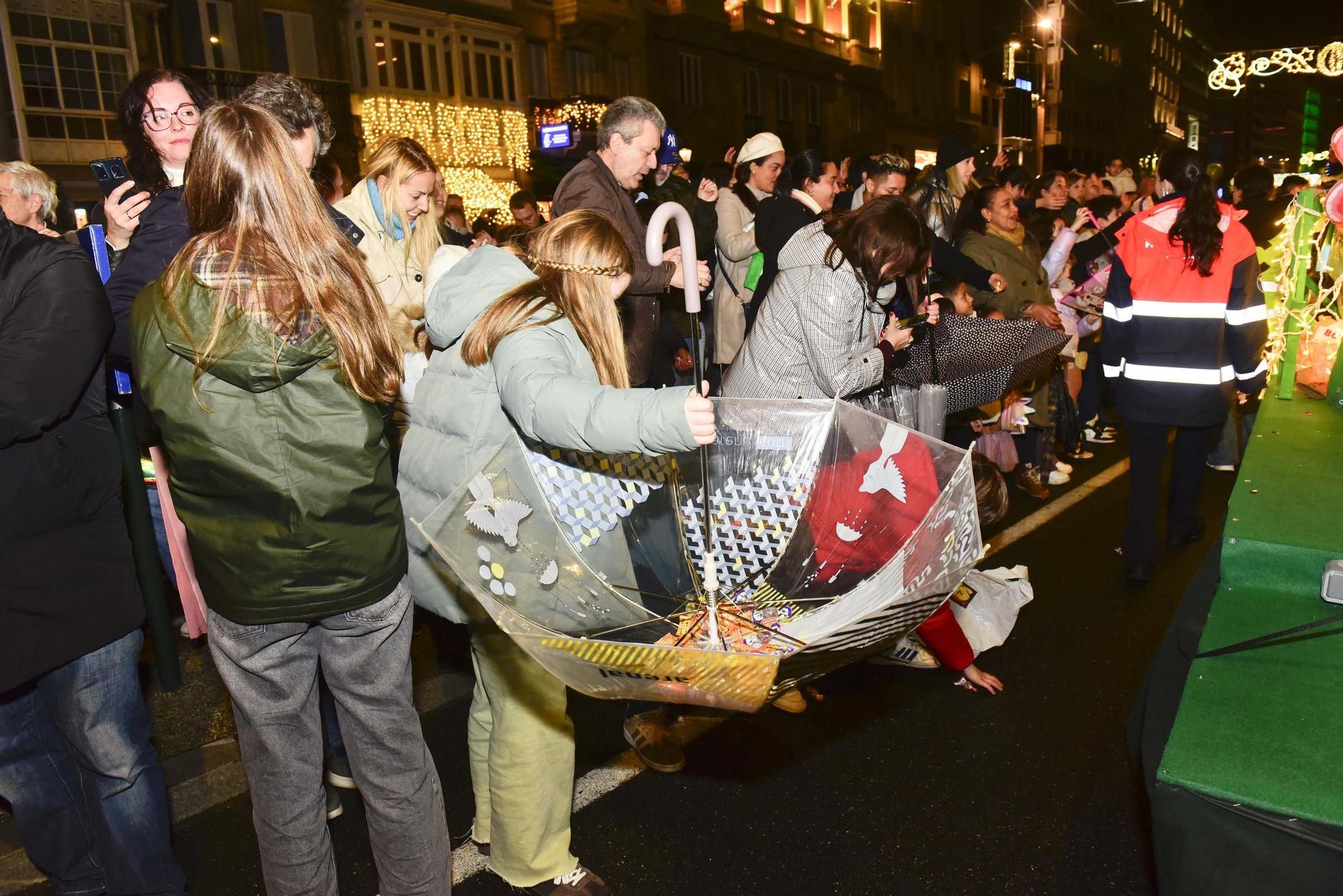 La llegada de los Reyes Magos a María Pita