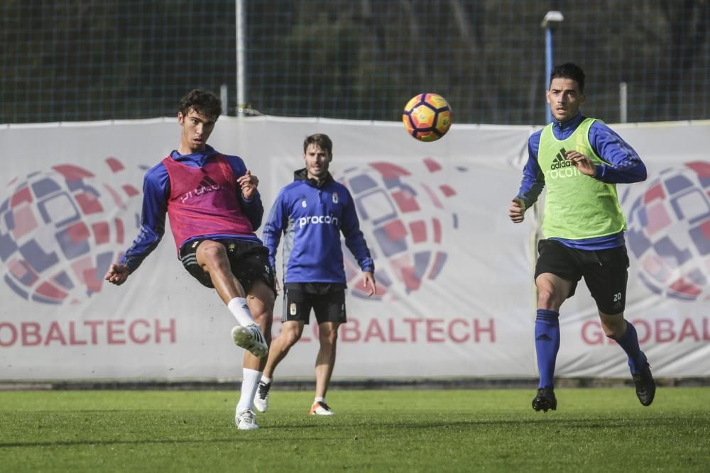 Entrenamiento del Real Oviedo