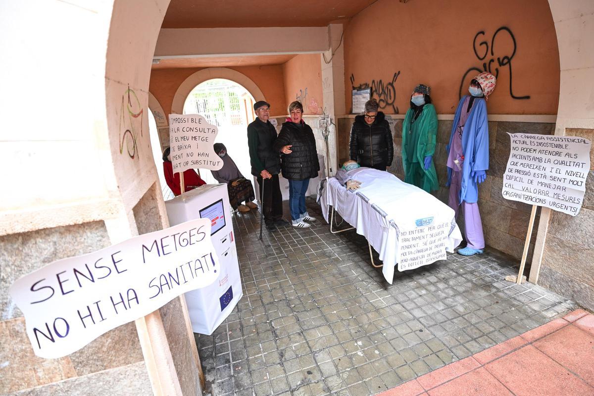 Una de las apuestas satíricas contra el sistema sanitario público