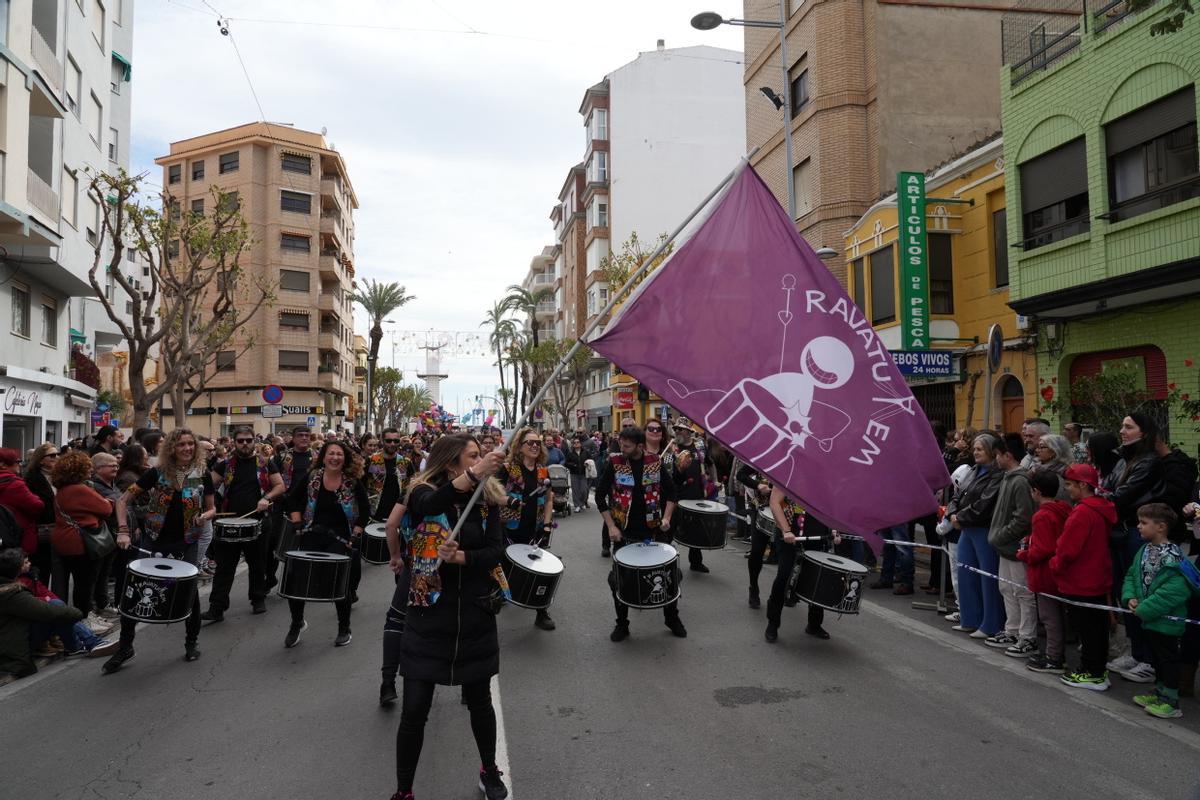 Desfile de Carnaval en el Grau de Castelló