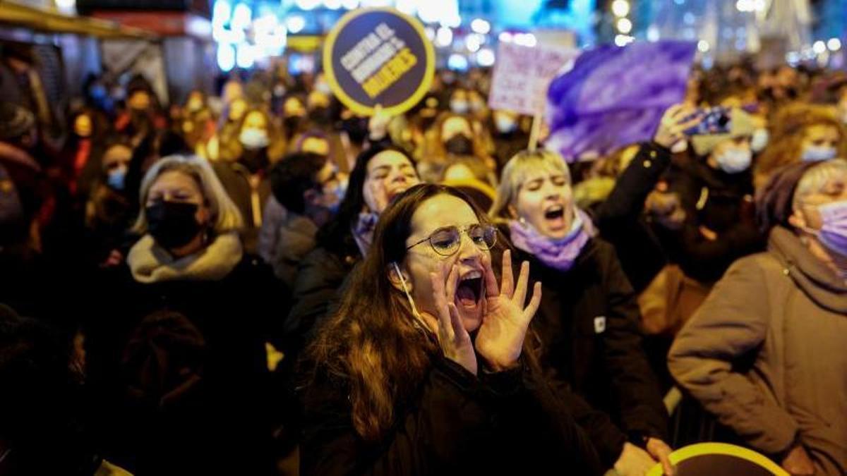 Manifestación del pasado 25N en el corazón de Madrid.