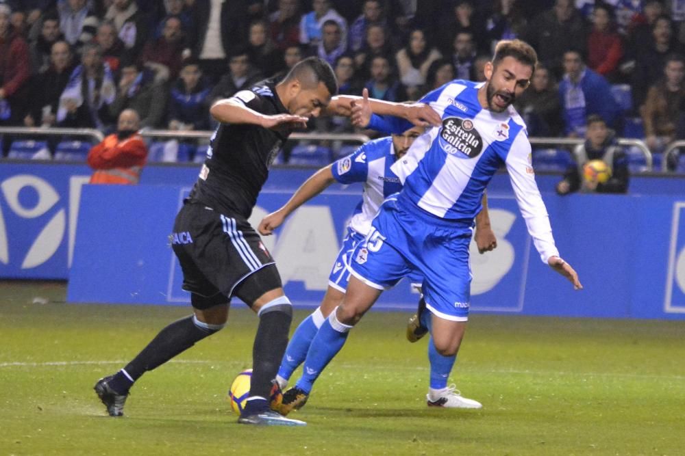 El Dépor cae ante el Celta en Riazor