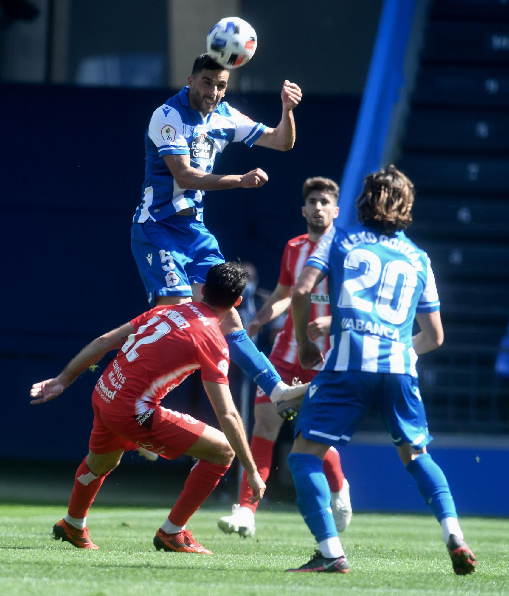 El Dépor le gana al Zamora 2-0, pero se queda sin fase de ascenso