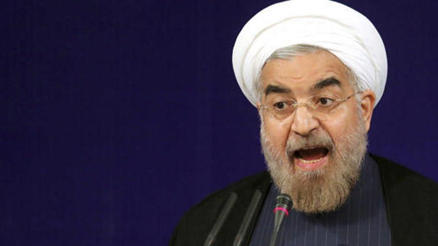 El presidente iraní, Hasán Rohaní.