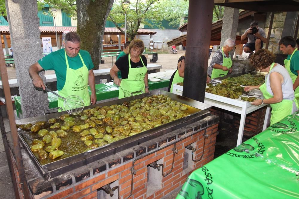 Arnoia fríe toda su reserva de pimientos