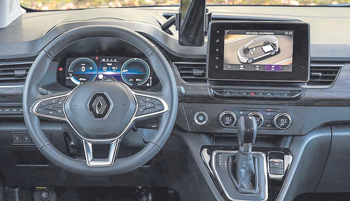 Interior del Renault Kangoo