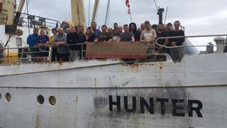 Los tripulantes rusos y ucranianos de un pesquero, abandonados en el Puerto de Las Palmas