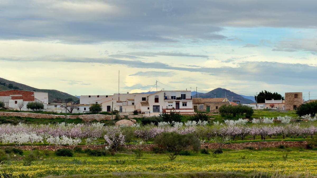 Un núcleo rural de la zona oeste de Cartagena