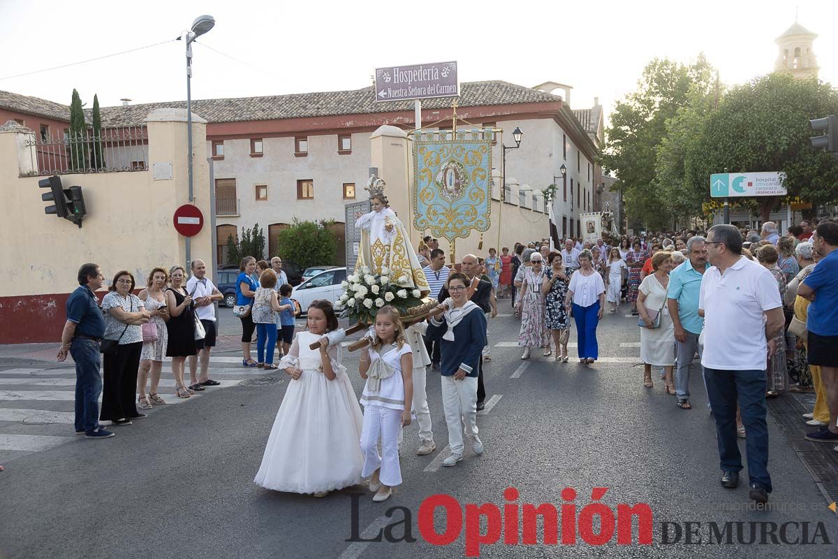 Procesión Virgen del Carmen en Caravaca