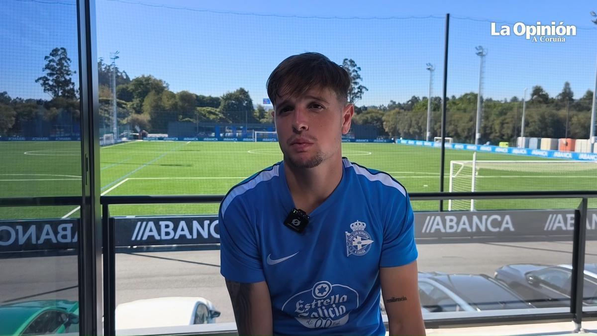 Rubén López: "Sentía que o Fabril era unha etapa finalizada, pero Manuel Pablo convenceume"
