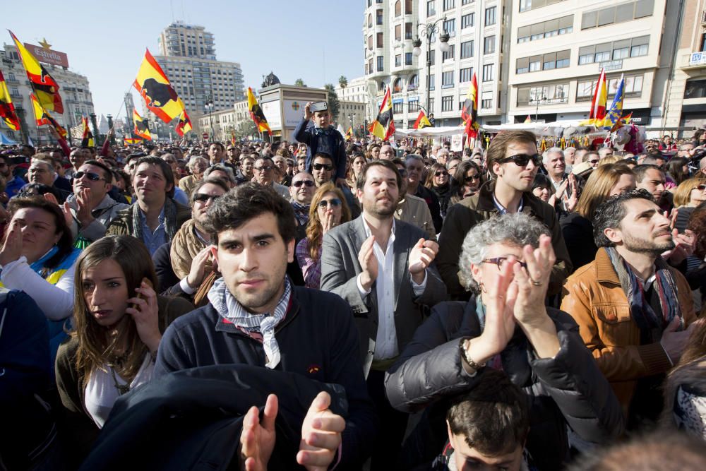 Masiva manifestación taurina en Valencia