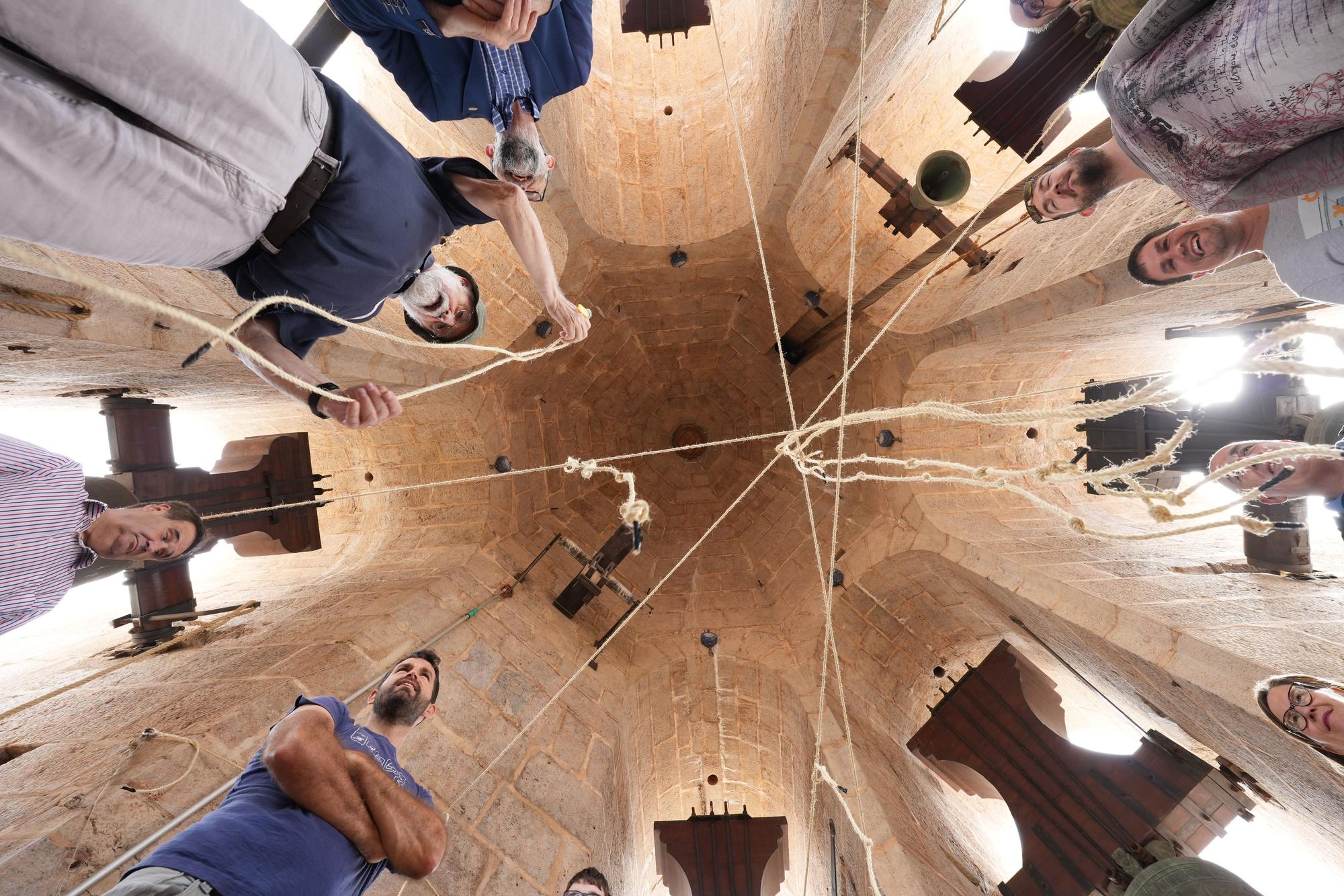 Galería: Los aprendices de campaneros del Fadrí de Castelló