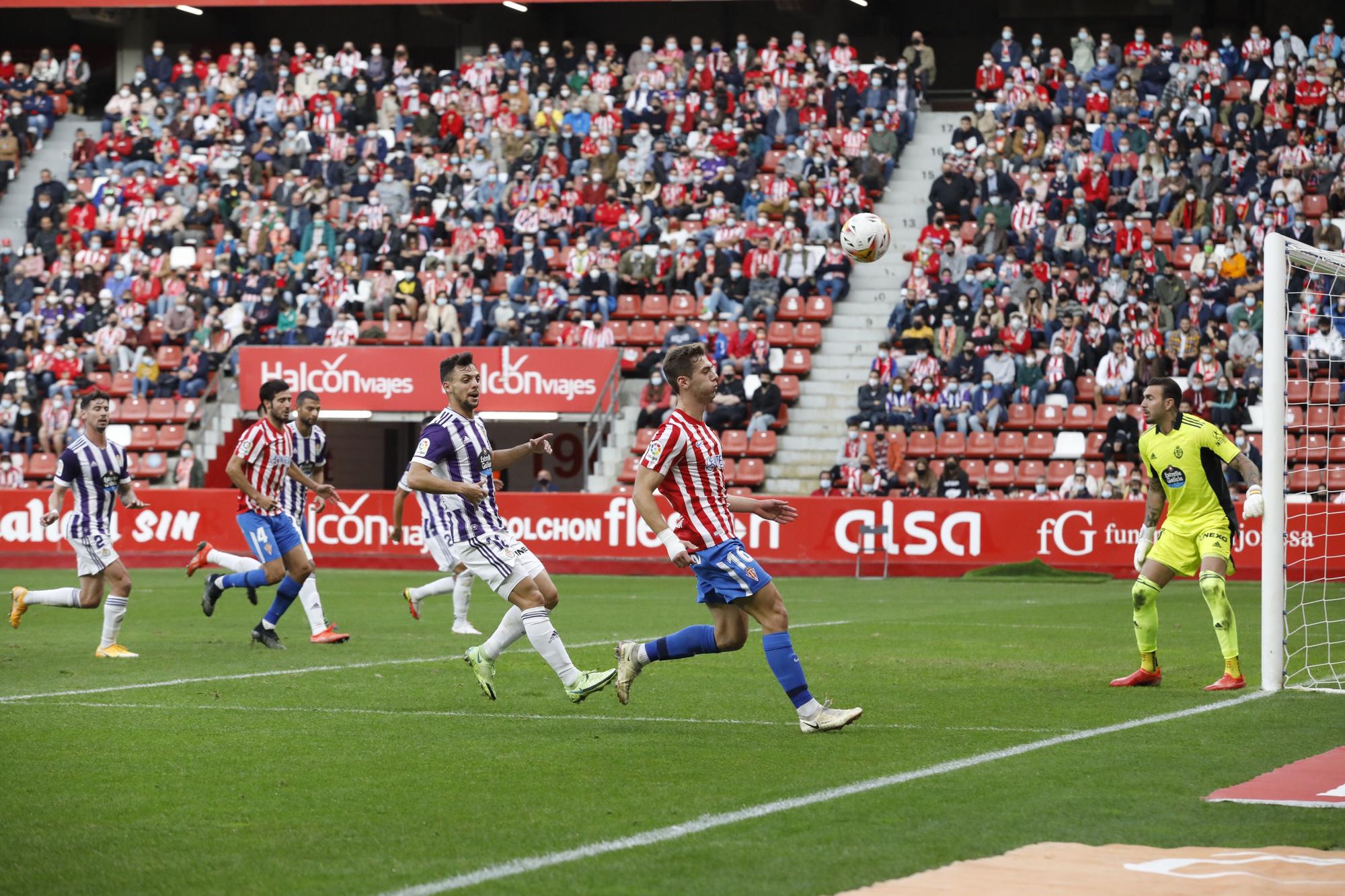 Sporting - Valladolid, en imágenes