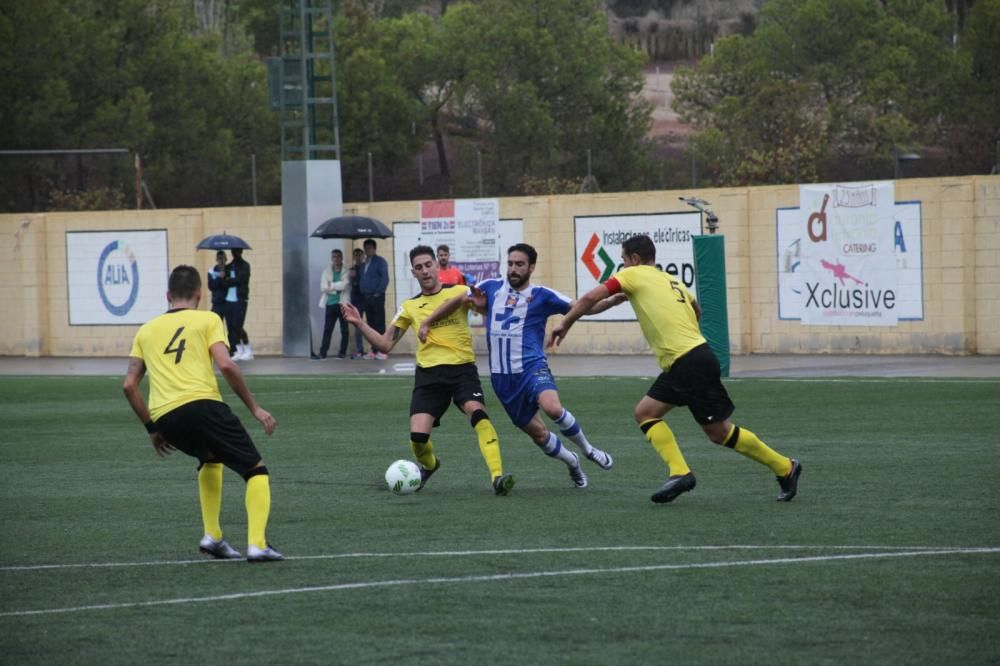 Partido entre el Lorca Deportiva y el Mar Menor