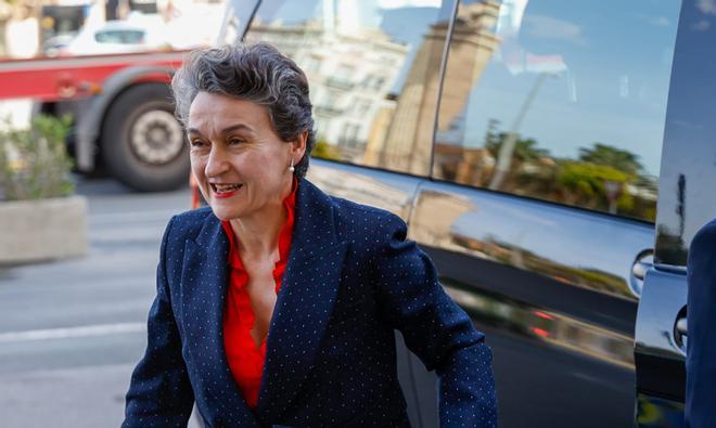 Mar Chao, presidenta del Puerto de València: "Obviamente no me planteo dimitir"