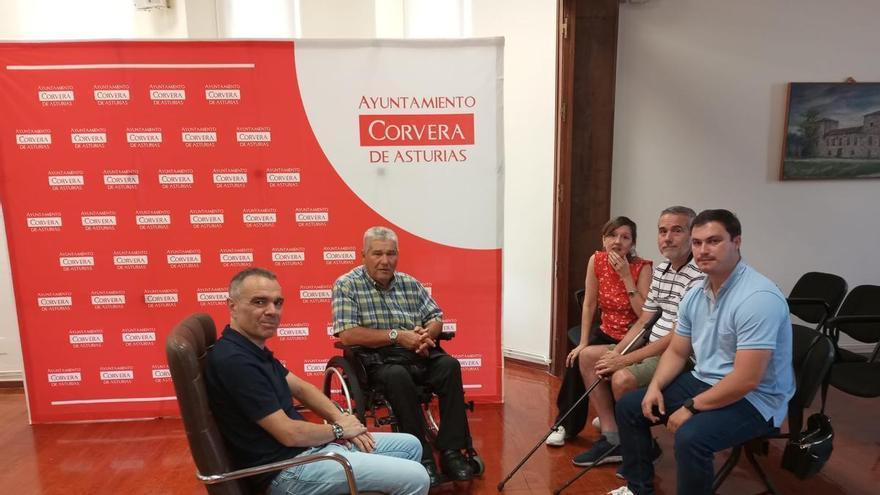 El alcalde de Corvera destaca la colaboración con Difac para mejorar la accesibilidad municipal