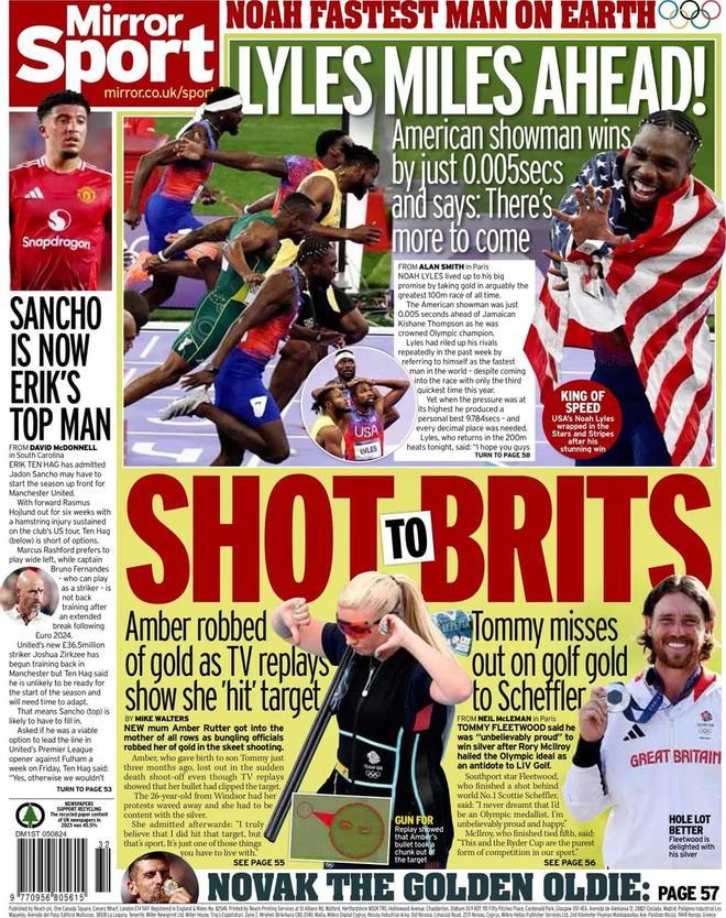 Las portadas de los diarios deportivos de hoy, lunes 5 de agosto