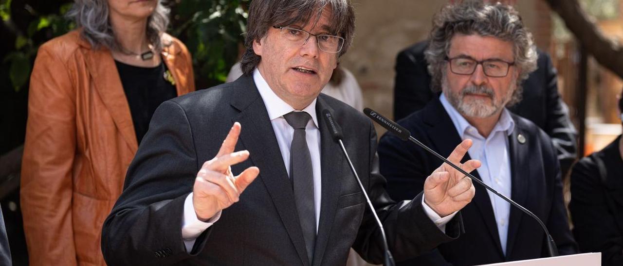 El expresidente de la Generalitat, Carles Puigdemont, en una foto de archivo.