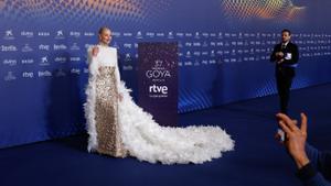 Las mujeres son las protagonistas de la alfombra azul de los Goya