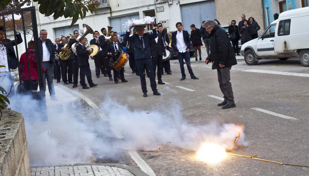 Gorga celebra la fiesta de Sant Blai a medio gas