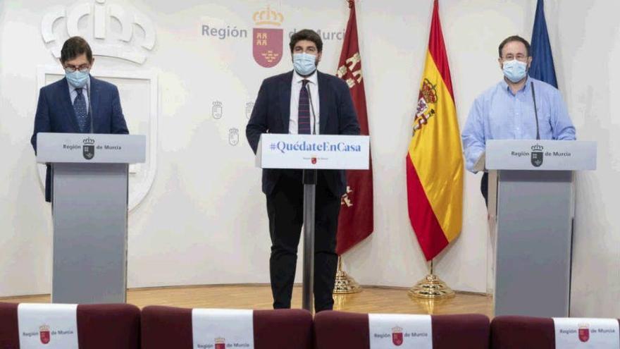 EN DIRECTO | López Miras, Villegas y Jaime Pérez informan sobre el coronavirus en la Región