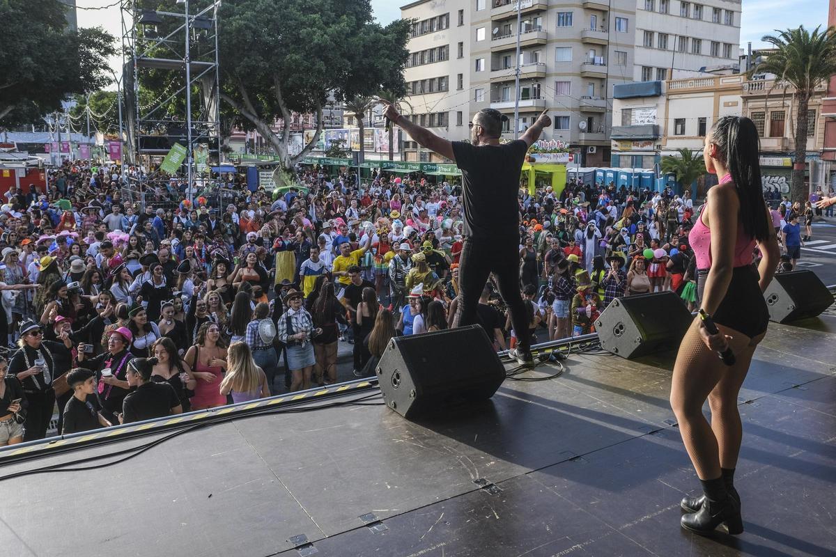 Concierto en el Carnaval de día.