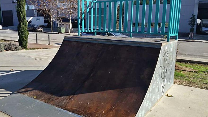 El «skate park» de Pedreguer fue uno de los primeros. | LEVANTE-EMV