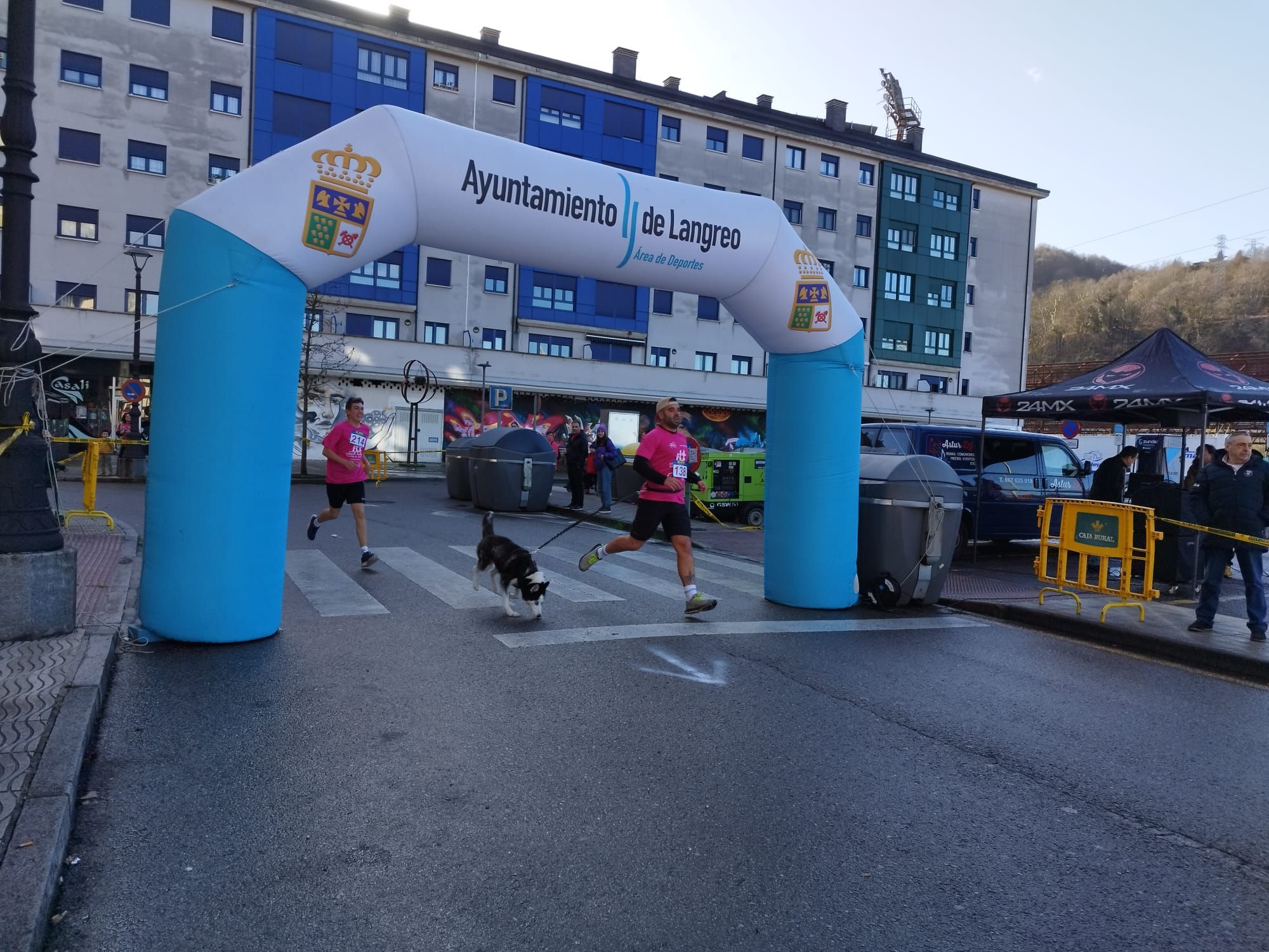 Primera carrera contra el cáncer en Langreo