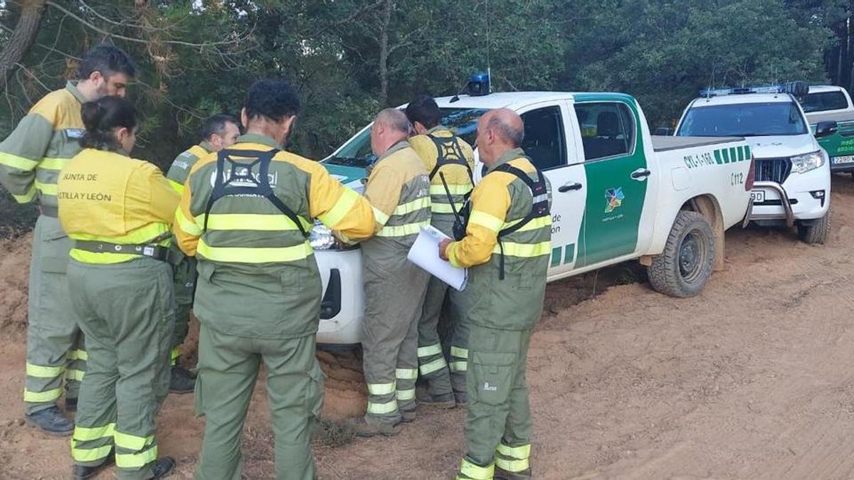 Levantado el confinamiento en Rábano de Aliste tras quedar perimetrado el incendio.