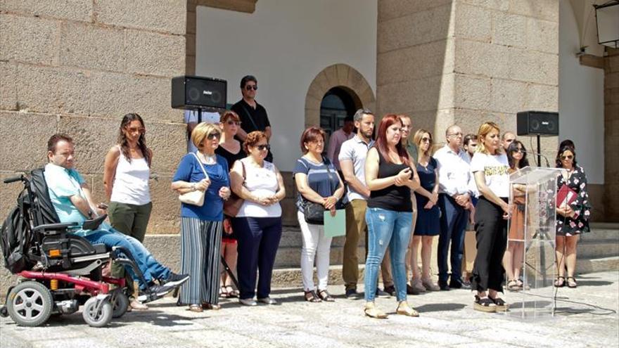 Minuto de silencio contra la violencia machista