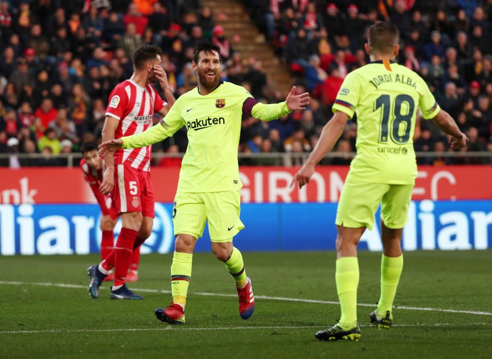 Les imatges del Girona - Barça