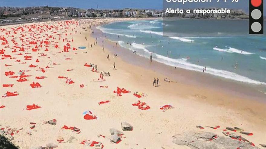 Telefónica diseña un sistema de control de aforo de las playas