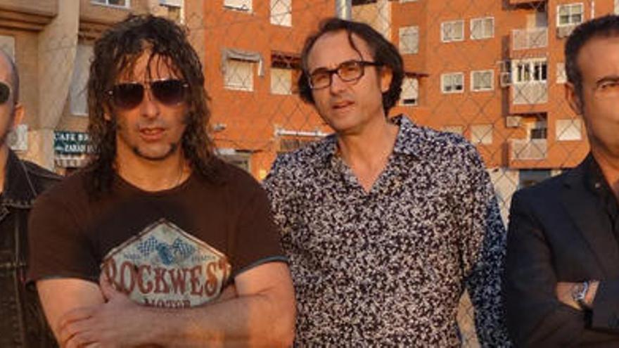 Los componentes del grupo Cotton Blues.