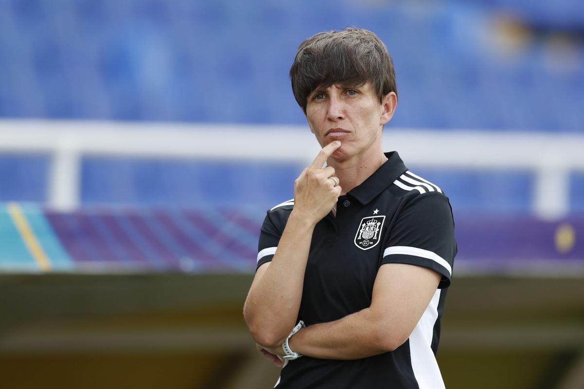 Sonia Bermúdez con la Selección sub-23