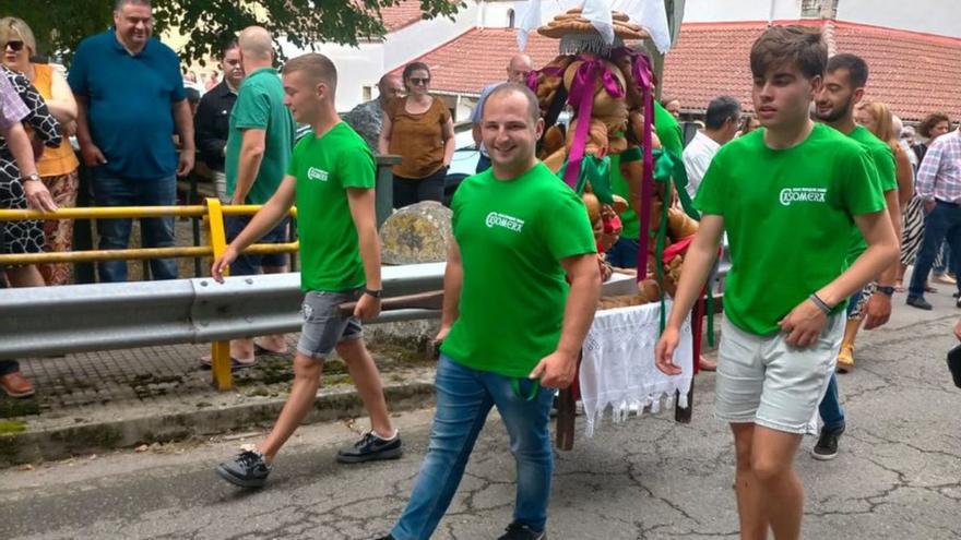 Casomera (Aller) celebró sus fiestas de San Roque