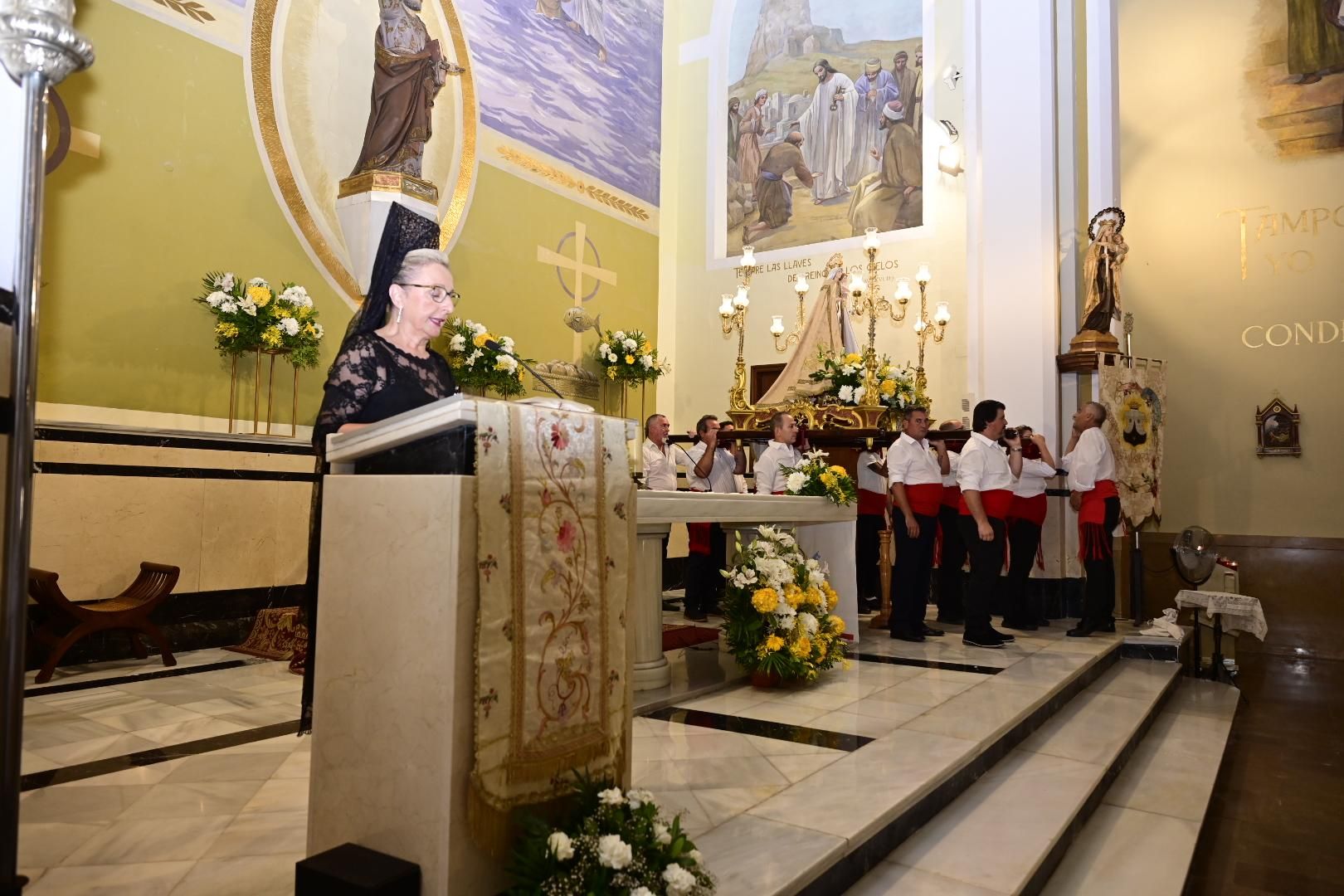 El Grau de Castelló honra a la Virgen del Carmen: misa con sorpresa y emotiva procesión