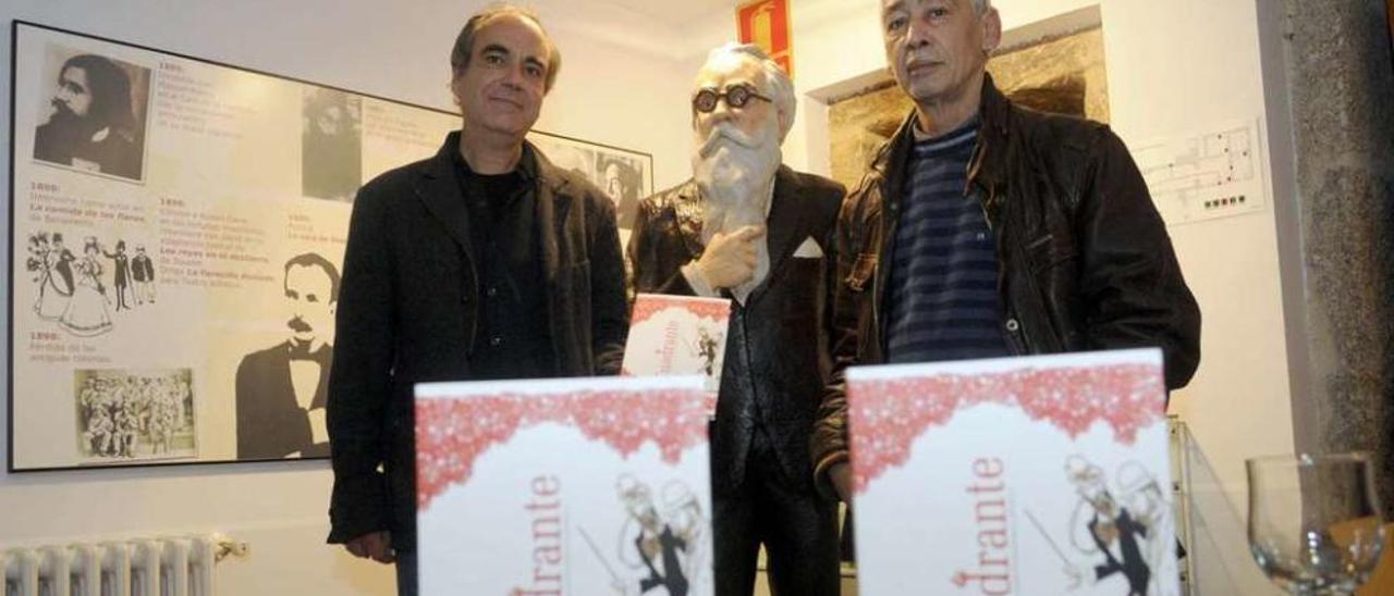 La presentación de la revista tuvo lugar en la casa museo de O Cuadrante. // Noé Parga