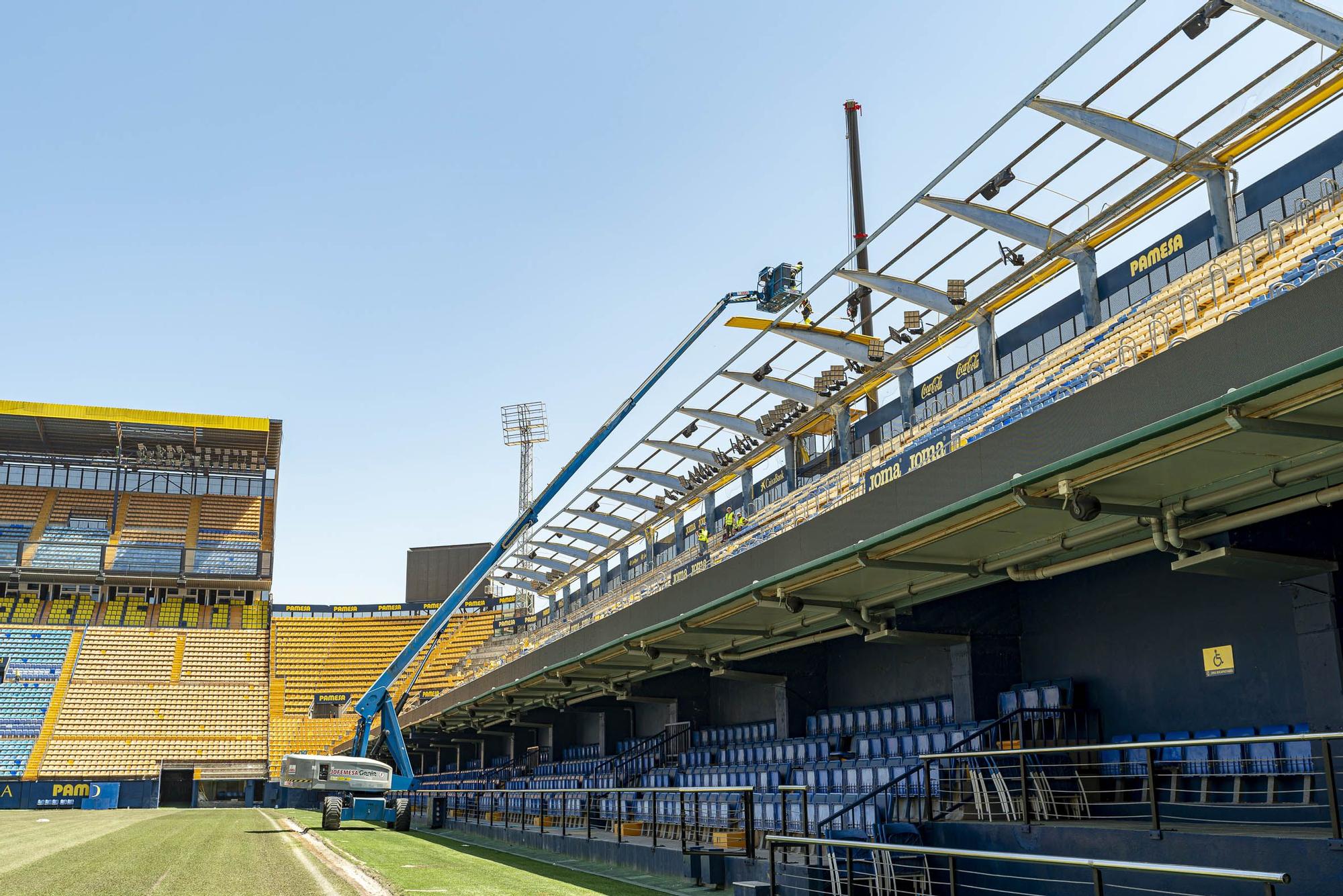 Así está siendo el inicio de las obras del Estadio de la Cerámica