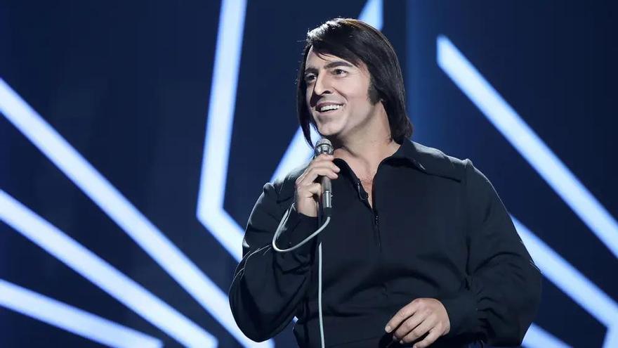 David Bustamante, caracterizado en la segunda gala de &#039;Tu cara me suena&#039; de Antena 3