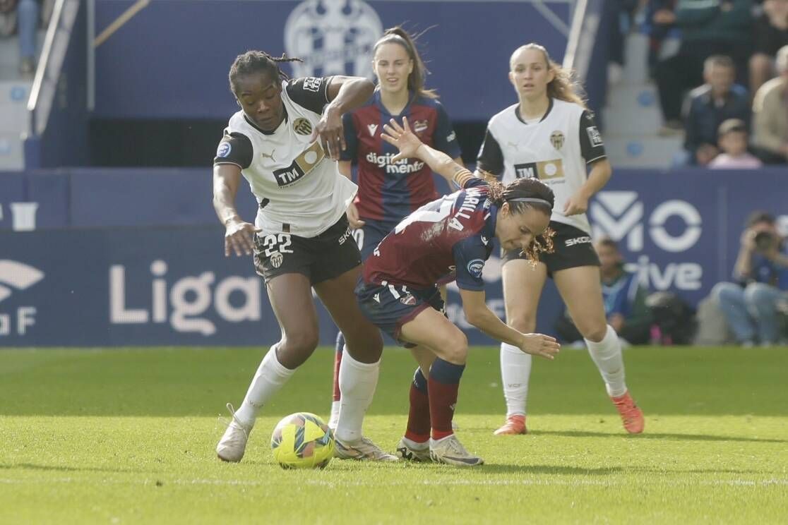 Las mejores fotos del Levante - Valencia de LaLiga F