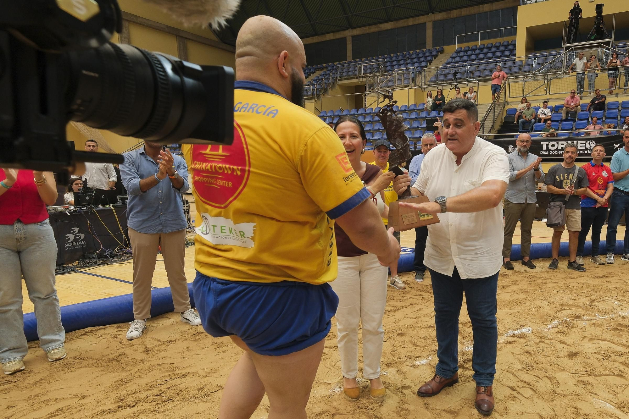 Final del torneo DISA Gobierno de Canarias de Lucha