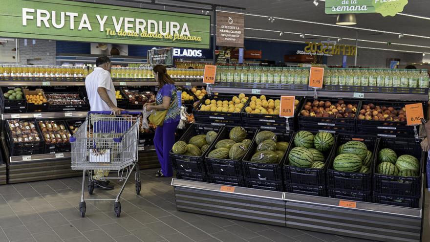 El supermercado de Aldi en Ronda.