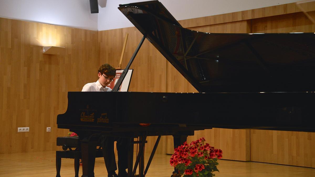 Imagen del Concurso Nacional de Piano Ciutat de Carlet.